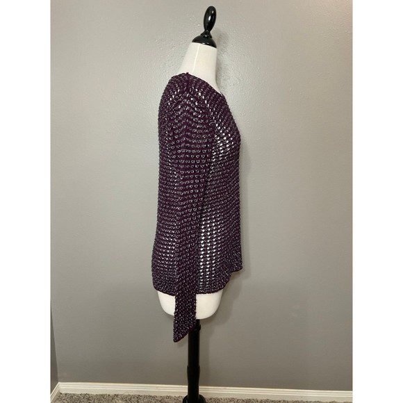 Woman's Tommy Bahama Purple Sweater - Medium - Picture 2 of 6